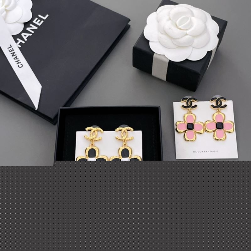 Ch*el earrings
